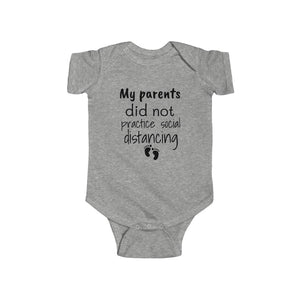 Cute Baby Infant Fine Jersey Bodysuit