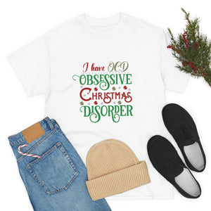 Christmas OCD Heavy Cotton T-Shirt