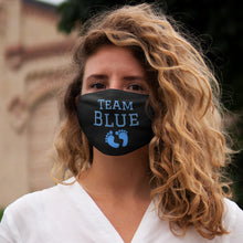 Load image into Gallery viewer, Team Blue Gender Reveal Face Mask
