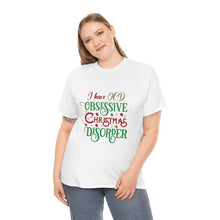 Load image into Gallery viewer, Christmas OCD Heavy Cotton T-Shirt
