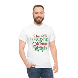 Christmas OCD Heavy Cotton T-Shirt