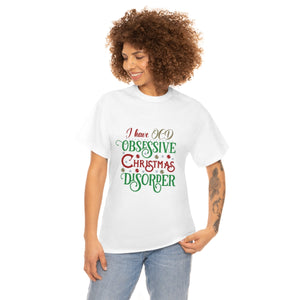 Christmas OCD Heavy Cotton T-Shirt