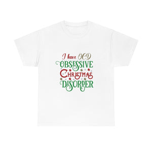 Christmas OCD Heavy Cotton T-Shirt